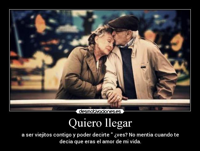 Quiero llegar -