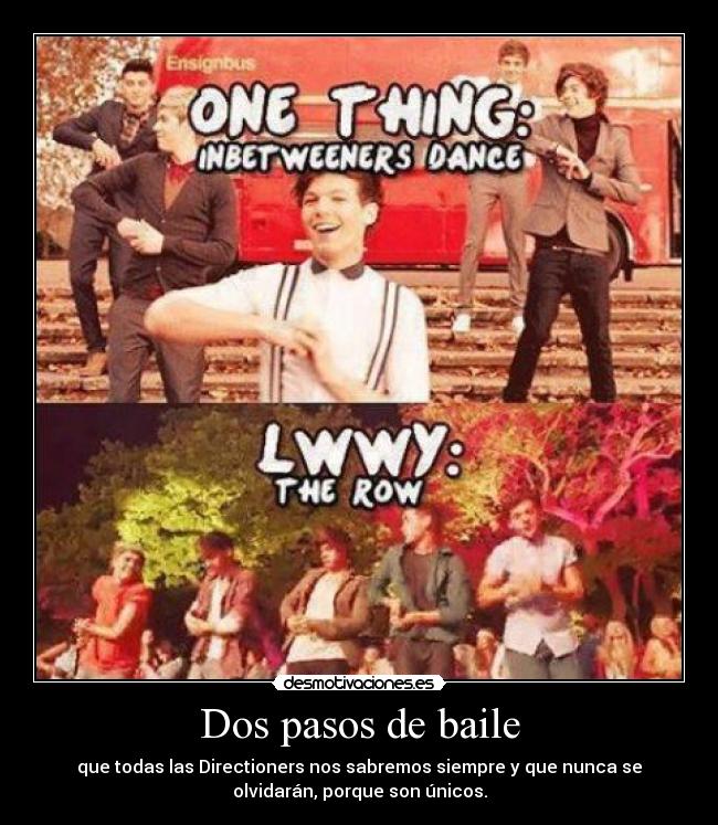 Dos pasos de baile -