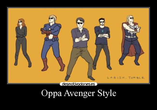 Oppa Avenger Style -