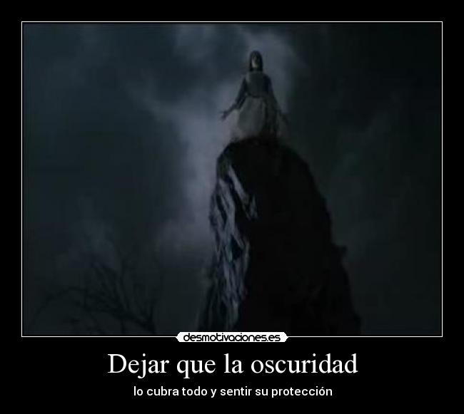 Dejar que la oscuridad - 