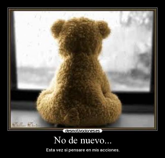 No de nuevo... - 