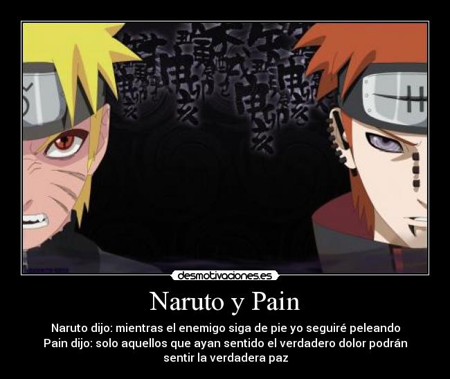 Naruto y Pain -