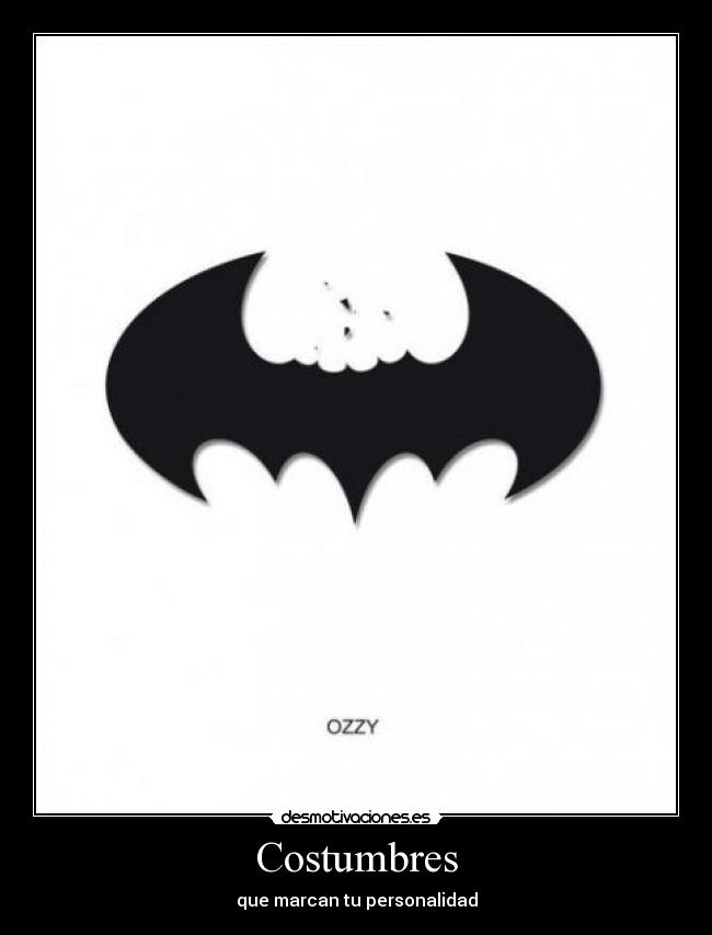 carteles ozzy comido cabeza batman desmotivaciones