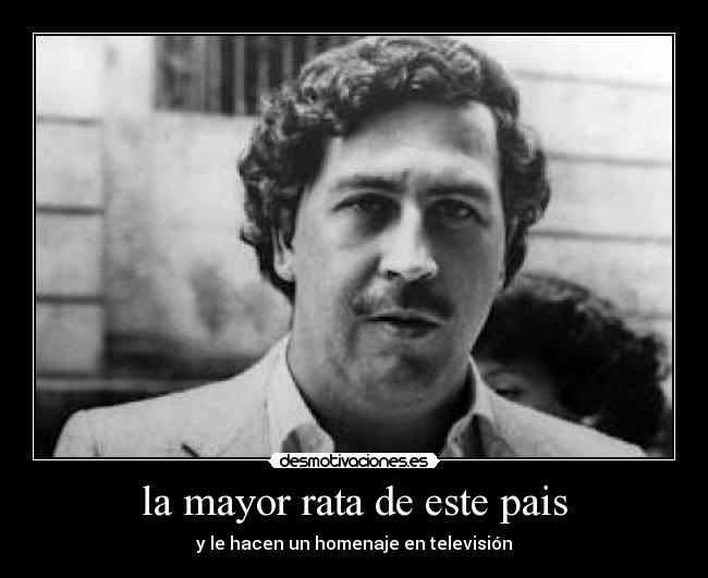 la mayor rata de este pais - y le hacen un homenaje en televisión