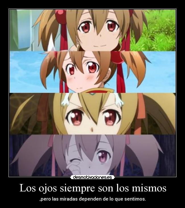 Los ojos siempre son los mismos - 
