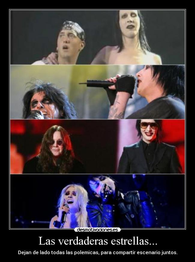 Las verdaderas estrellas... -