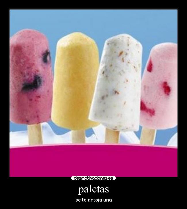 paletas - se te antoja una
