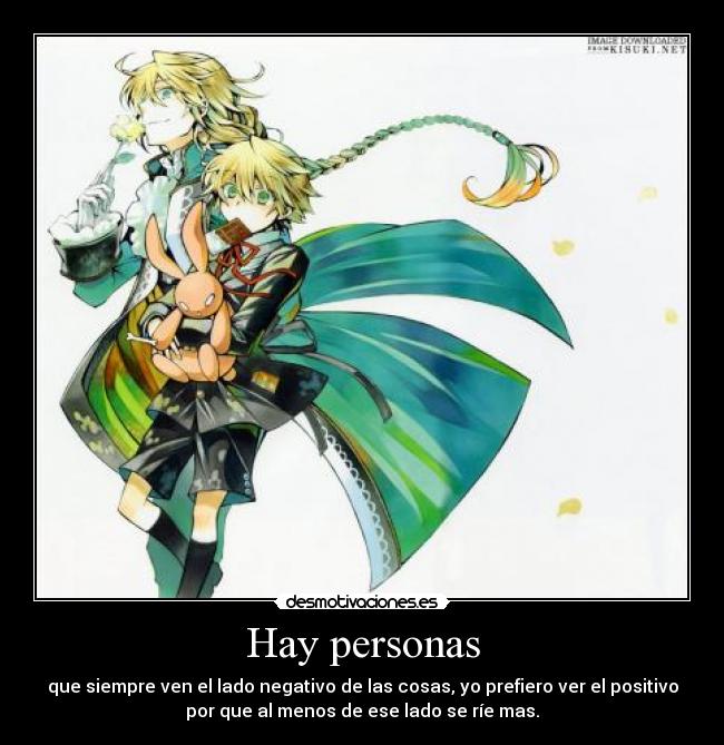 Hay personas -