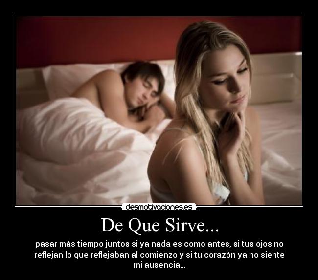De Que Sirve... - 