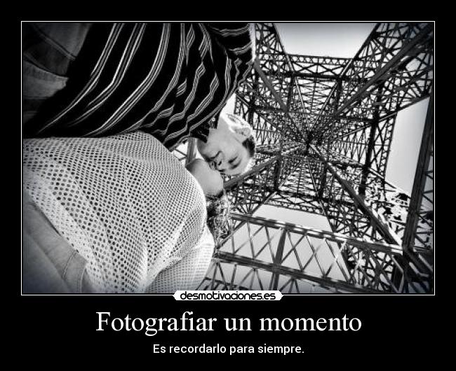 Fotografiar un momento - 