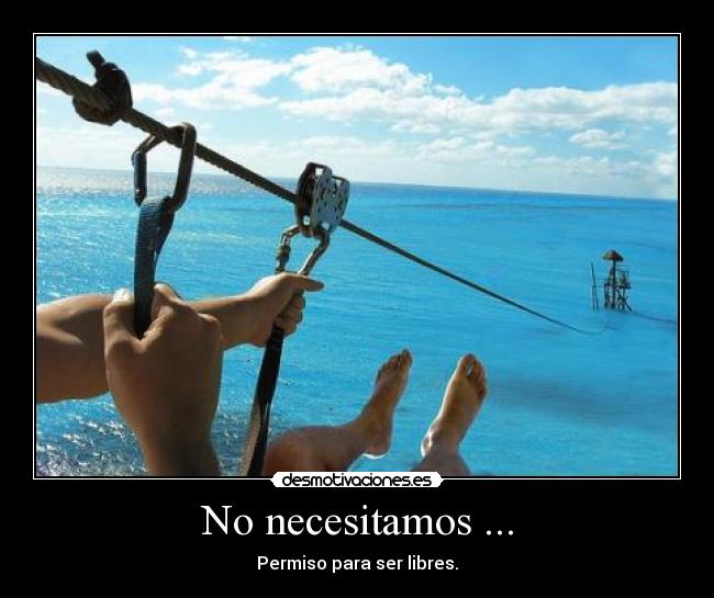 No necesitamos ... - 