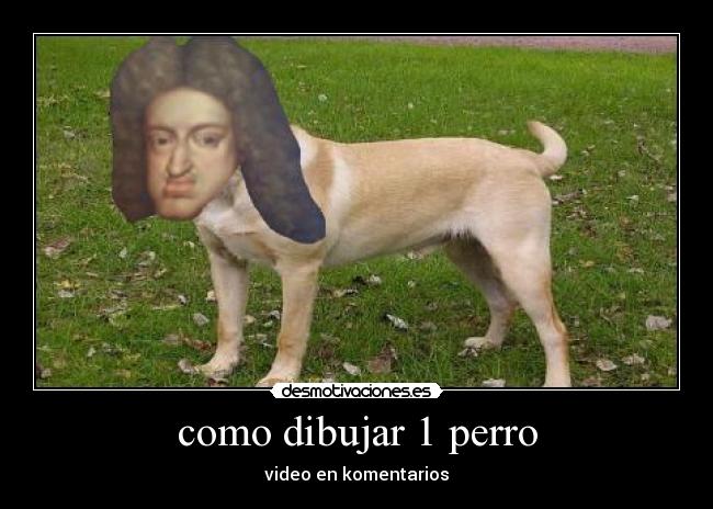 como dibujar 1 perro - video en komentarios