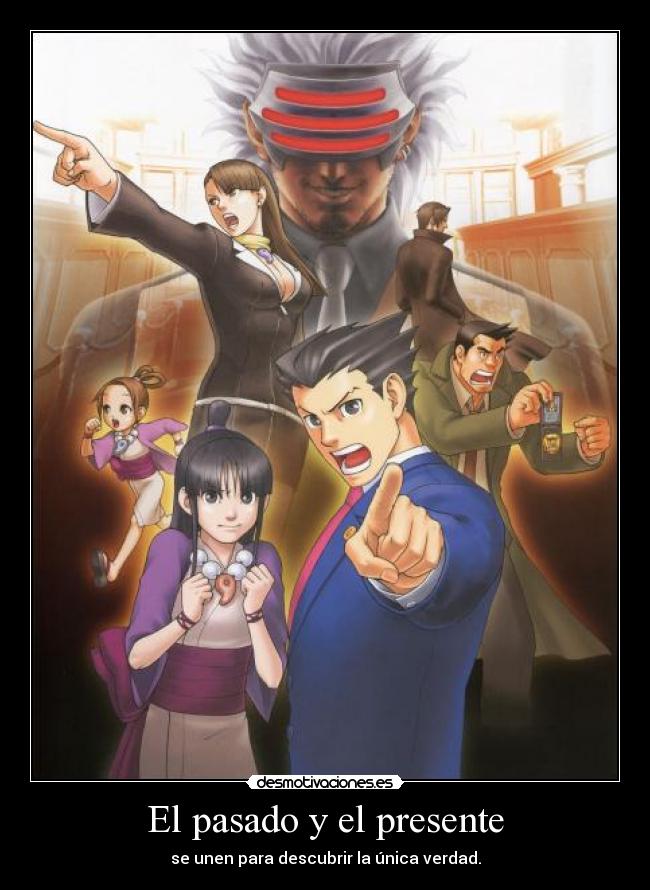 El pasado y el presente - se unen para descubrir la única verdad.