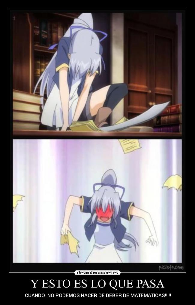 Y ESTO ES LO QUE PASA - 