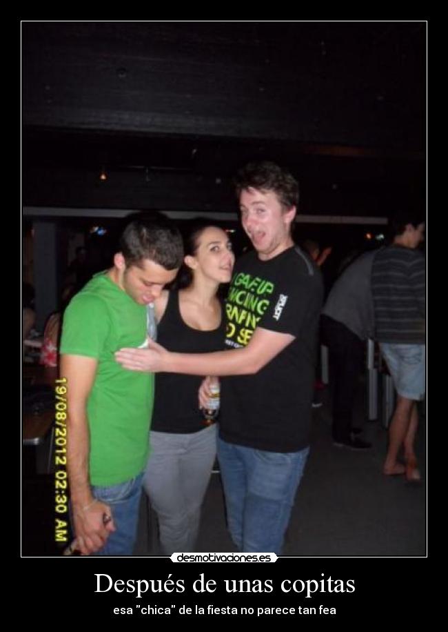 Después de unas copitas -