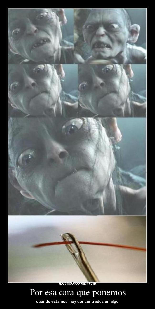 Por esa cara que ponemos - 