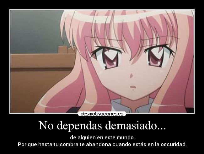 carteles louise zero tsukaima desmotivaciones