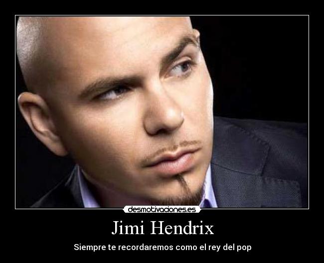 Jimi Hendrix - Siempre te recordaremos como el rey del pop