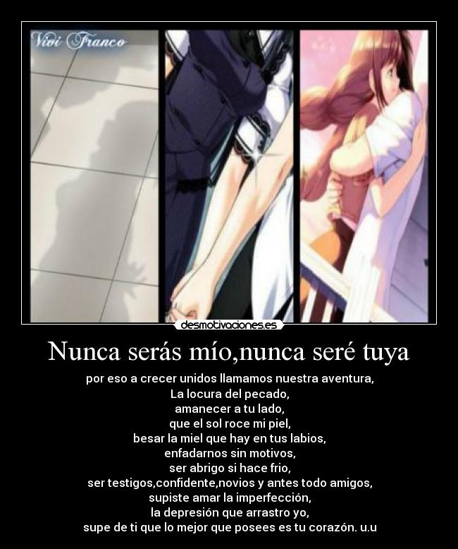 carteles anime desmotivaciones