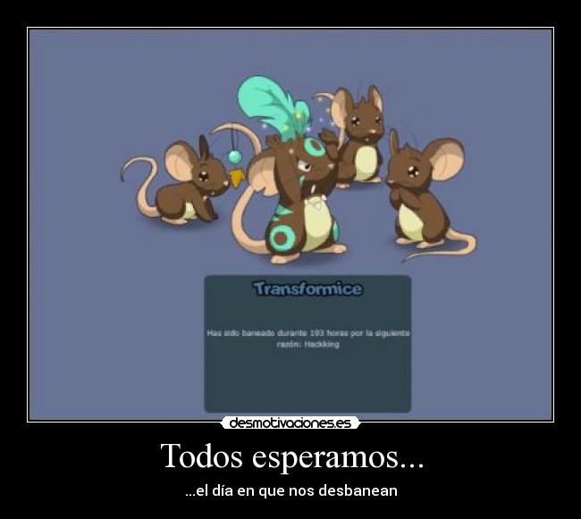 Todos esperamos... -