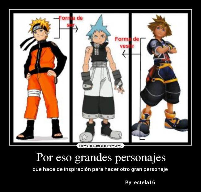 carteles naruto black star sora desmotivaciones