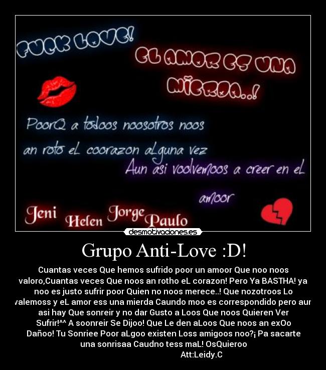 carteles leidy1109 desmotivaciones