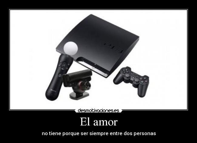 El amor - no tiene porque ser siempre entre dos personas