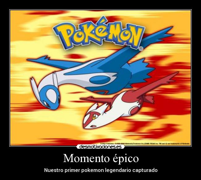 Momento épico - Nuestro primer pokemon legendario capturado