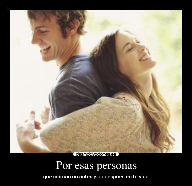 Por esas personas - 