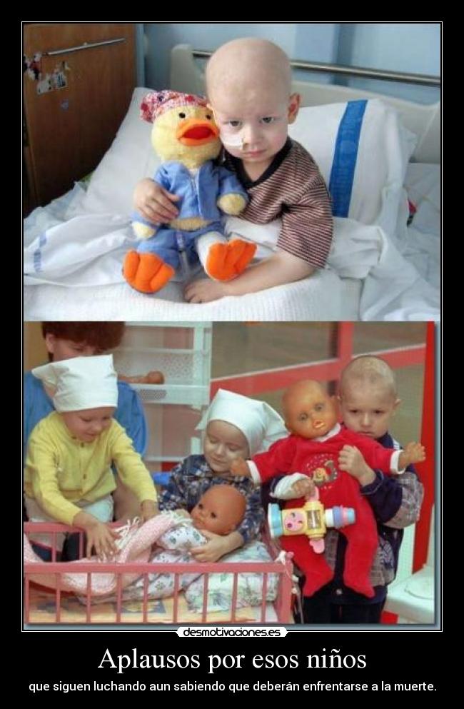 Aplausos por esos niños - 