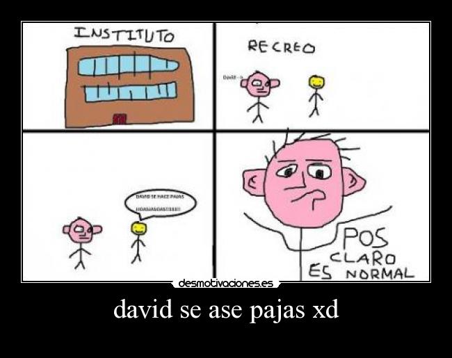 david se ase pajas xd - 