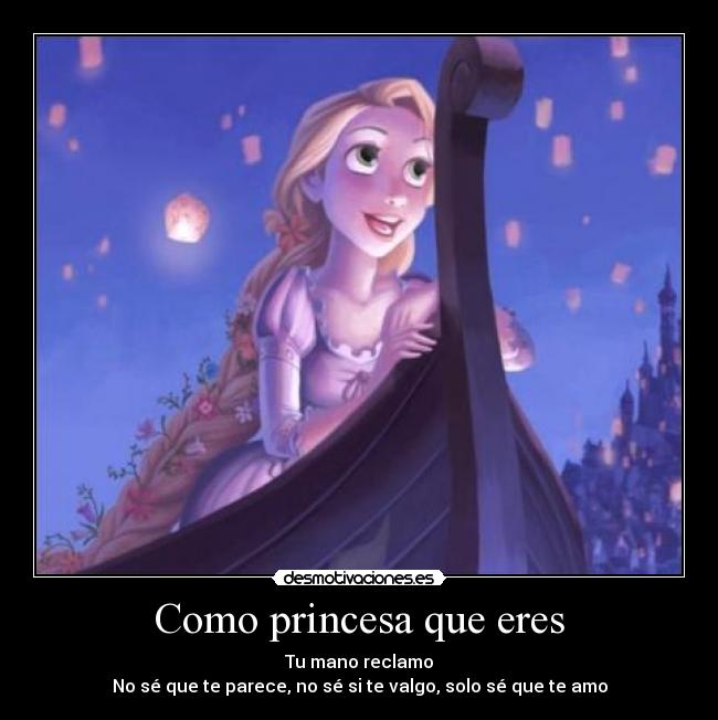 Como princesa que eres - 