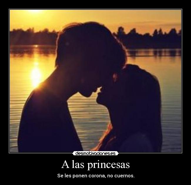 A las princesas -
