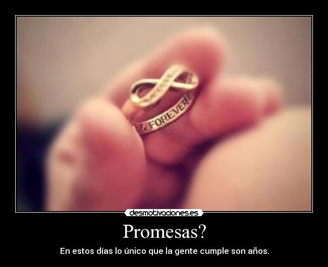 Promesas? - 