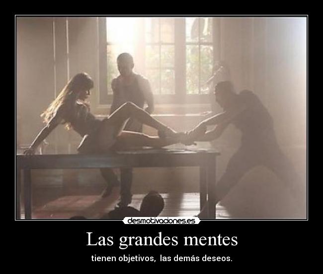 Las grandes mentes -