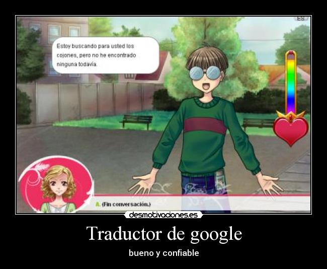 Traductor de google -