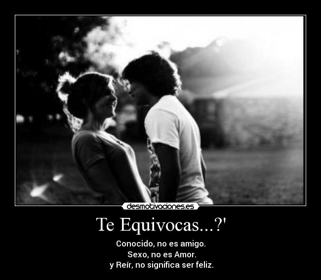 Te Equivocas...? - 