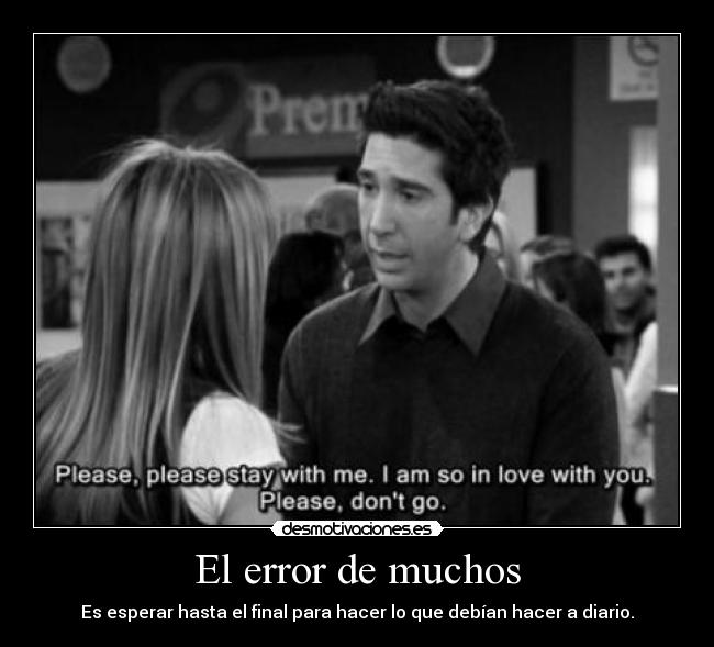 El error de muchos -