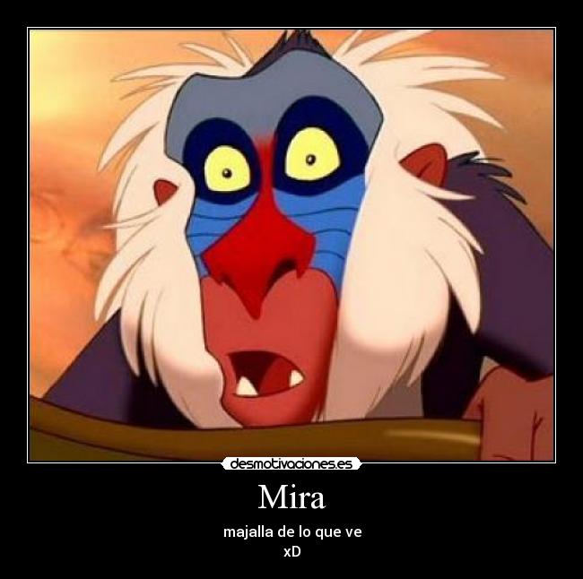 Mira - majalla de lo que ve
xD