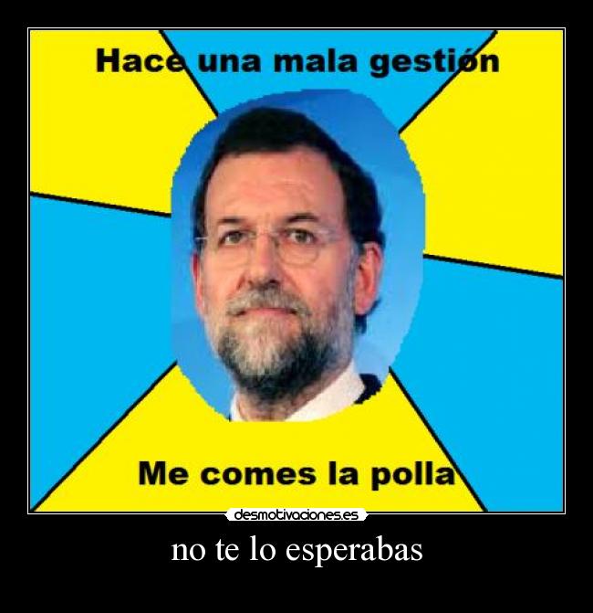 no te lo esperabas -