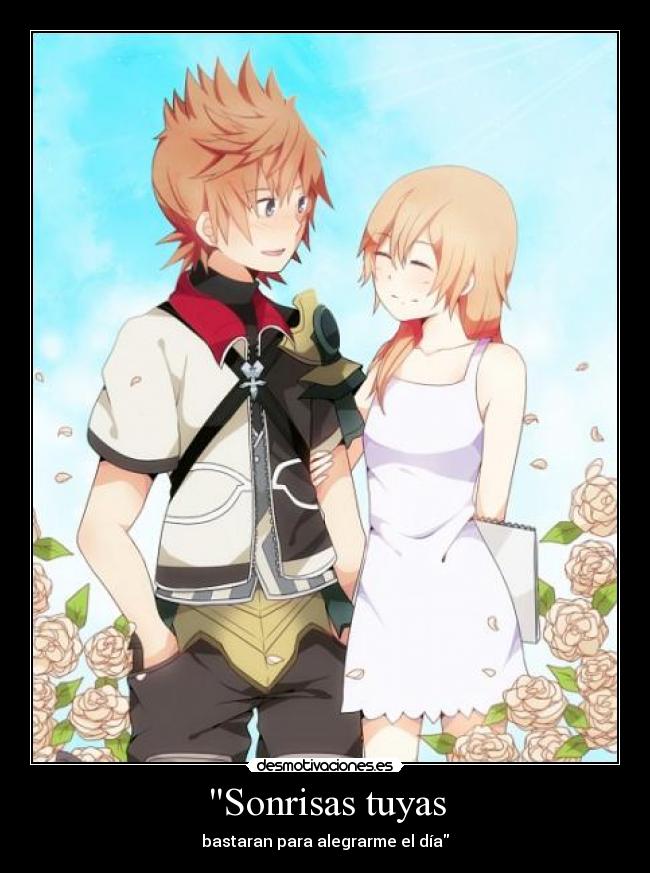 carteles namine ventus kingdom hearts sonrisas desmotivaciones