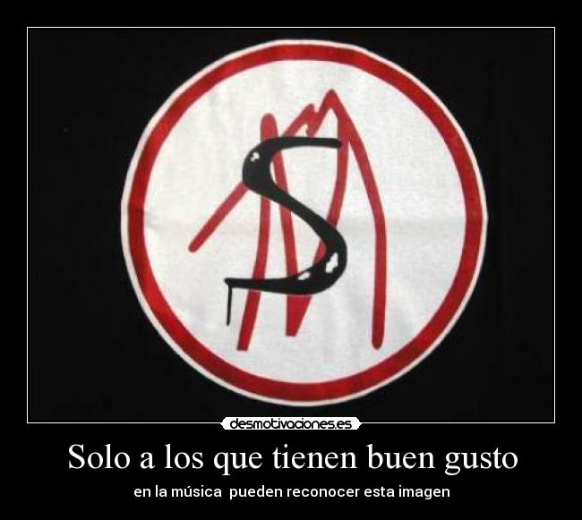Solo a los que tienen buen gusto - en la música pueden reconocer esta imagen