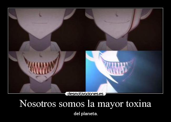 carteles raptorhunters nigatsu harukaze anime sayonara zetsubou sensei toxinas planeta tierra personas desmotivaciones