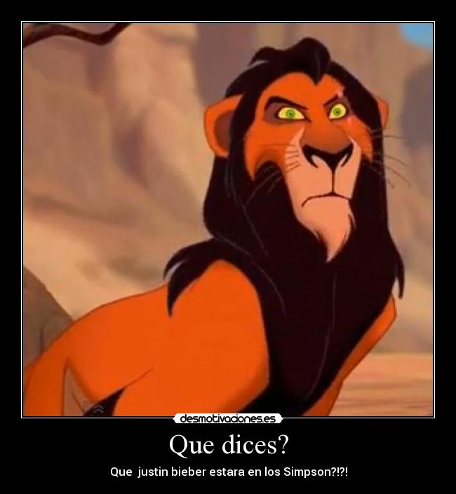 carteles rey leon los simpson desmotivaciones
