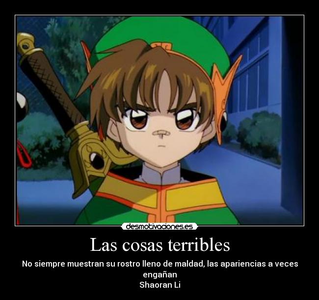 Las cosas terribles -