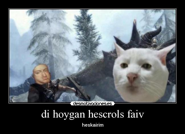 di hoygan hescrols faiv - 