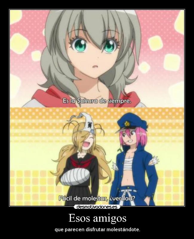 carteles amigos harukaze binbougami anime manga otaku gotian raptorhunters desmotivaciones