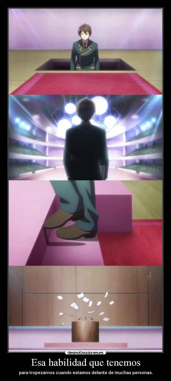Esa habilidad que tenemos -