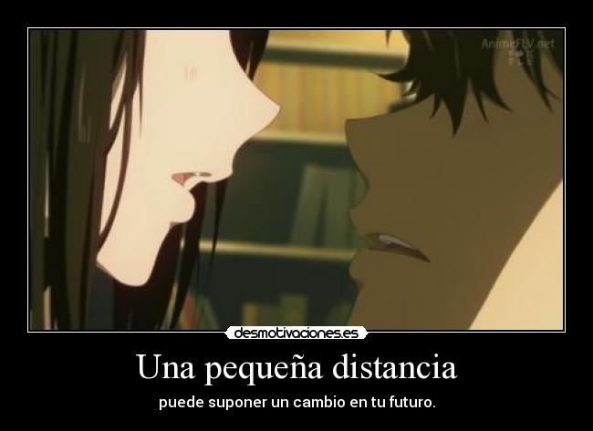 Una pequeña distancia - 