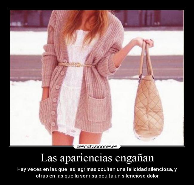 Las apariencias engañan -